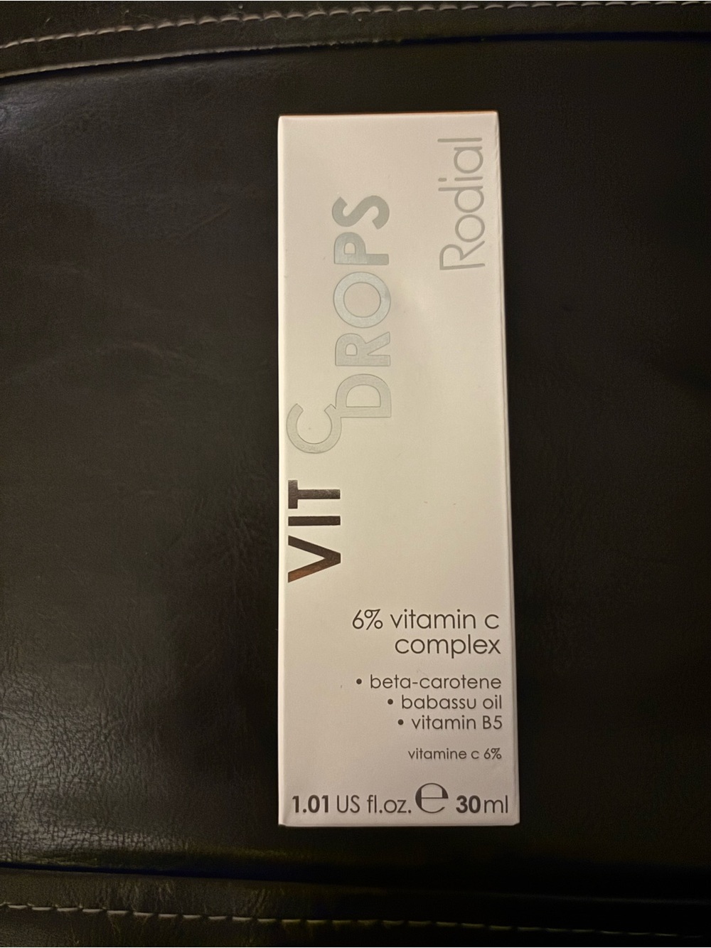 Rodial VIT Drops Serum Box - White